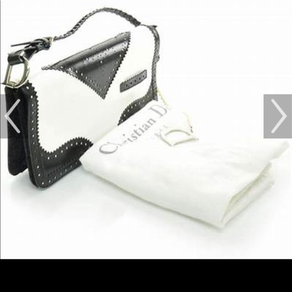 Dior Handbags - Christian Dior Leather D Trick Bag